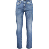 Hugo Boss Blue Cotton Jeans & Pant