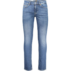 Hugo Boss Blue Cotton Jeans & Pant