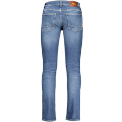 Hugo Boss Blue Cotton Jeans & Pant