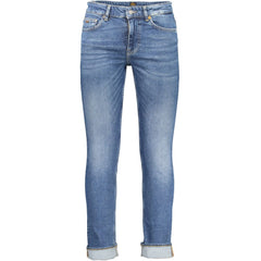 Hugo Boss Blue Cotton Jeans & Pant