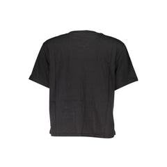 Tommy Hilfiger Black Cotton Tops & T-Shirt
