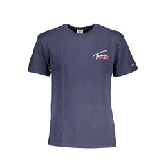 Tommy Hilfiger Blue Cotton T-Shirt