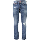 Tommy Hilfiger Blue Cotton Jeans & Pant