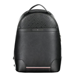 Tommy Hilfiger Black Polyethylene Backpack