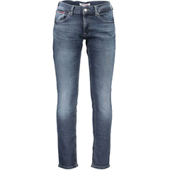 Tommy Hilfiger Black Cotton Jeans & Pant