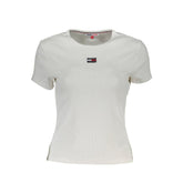 Tommy Hilfiger White Cotton Tops & T-Shirt