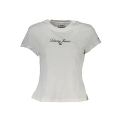 Tommy Hilfiger White Cotton Tops & T-Shirt