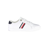 Tommy Hilfiger White Polyester Sneaker