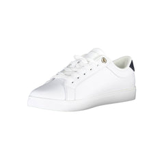 Tommy Hilfiger White Polyester Sneaker