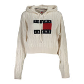 Tommy Hilfiger White Polyester Sweater