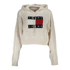 Tommy Hilfiger White Polyester Sweater