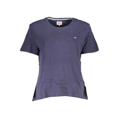Tommy Hilfiger Blue Cotton Tops & T-Shirt