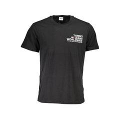 Tommy Hilfiger Black Cotton T-Shirt