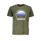 Napapijri Green Cotton T-Shirt