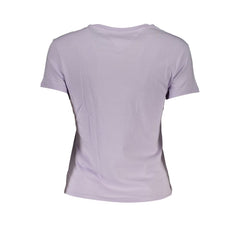 Tommy Hilfiger Purple Cotton Tops & T-Shirt