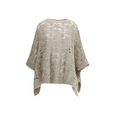 Brunello Cucinelli Crocheted Poncho