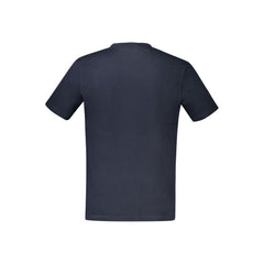 Hugo Boss Blue Cotton Men T-Shirt