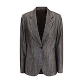 Brunello Cucinelli Lurex fabric Blazer