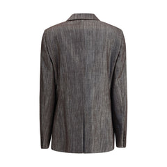 Brunello Cucinelli Lurex fabric Blazer