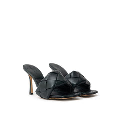 Bottega Veneta Green Leather Sandal