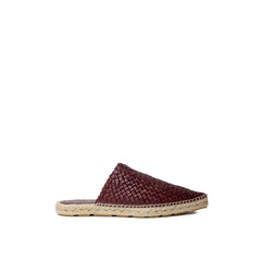 Bottega Veneta Bordeaux Leather Espadrille