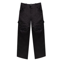 Tom Ford Black Viscose Cargo Pant
