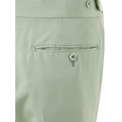 Tom Ford Green Viscose Chino Pant