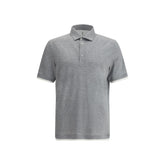 Brunello Cucinelli Silk Polo Shirt