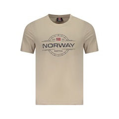 Norway 1963 Beige Cotton T-Shirt