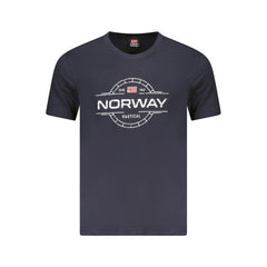 Norway 1963 Blue Cotton T-Shirt