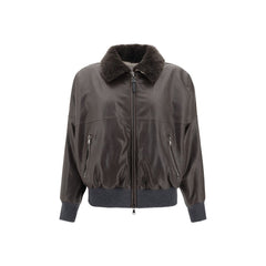 Brunello Cucinelli Leather Jacket