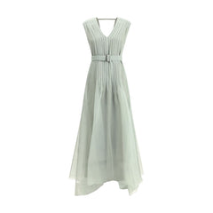 Brunello Cucinelli Silk Long Dress