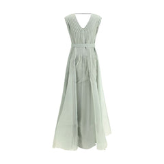 Brunello Cucinelli Silk Long Dress