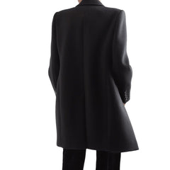 Saint Laurent Double-Breasted Wool Coat
