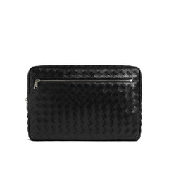 Bottega Veneta Intrecciato Zippered Laptop Case Bag