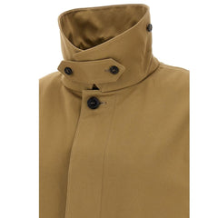Saint Laurent Cotton Gabardine Trench Coat