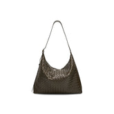 Bottega Veneta Traveller Medium Intrecciato Leather Hobo Bag