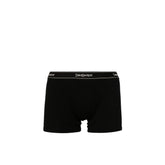 Saint Laurent Logo Cotton Jersey Boxer