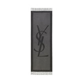 Saint Laurent Cassandre Silk Scarf