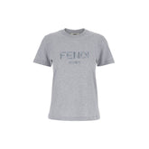 Fendi logo cotton t-shirt