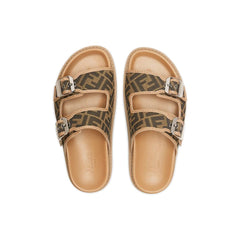 Fendi FF Flat Sandals