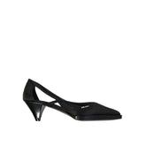 Prada 55mm Cut-Out Satin Pumps