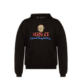 Versace Logo Hooded Sweatshirt