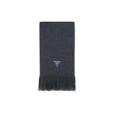 Prada Cashmere Logo Scarf