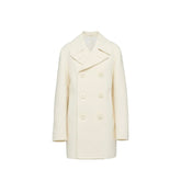 Prada Double-Breasted Wool Coat