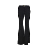 Saint Laurent Flared Wool Trousers