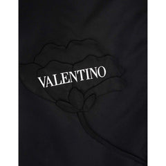 Valentino Flower Embroidery Bermuda Shorts