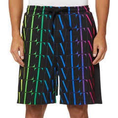 Valentino Garavani VLNT Jersey Bermuda Shorts