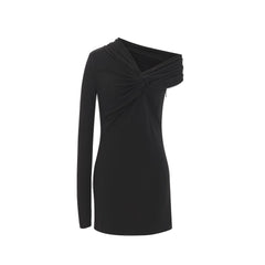 Saint Laurent One Sleeve Dress