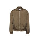 Saint Laurent Twill Teddy Bomber Jacket